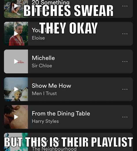 Yall Want My Spotify Playlist Stupid Memes Funny Laugh Relatable