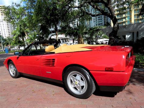 Check spelling or type a new query. 1993 Ferrari Mondial T Cabriolet 2639 Miles Rosso Corsa Convertible 3.4 LITER V8 - Classic ...
