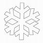 Template For Snowflakes Printable