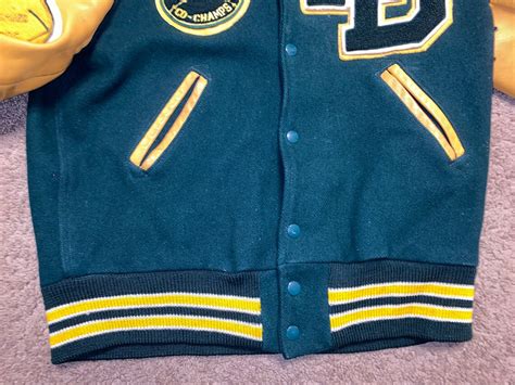 Vintage 1970s Notre Dame Varsity Letterman Jacket Woolleather Etsy