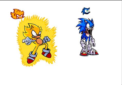 Almost Pibby Sonic And Not Fleetway Super Sonic By