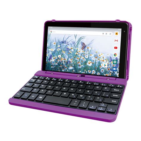 Rca Voyager Pro 7 Touchscreen Android 10 Go Tablet With Keyboard Case