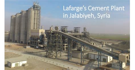 Lafarge Pleads Guilty To Providing Material Support For Isis