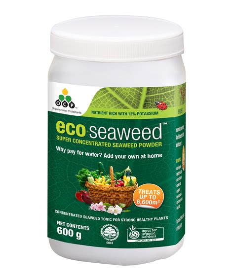 Eco Seaweed Eco Organic Garden By Organic Crop Protectants