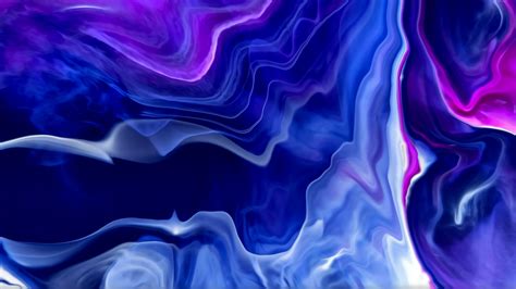 Blue And White Gas Flow 4k Hd Abstract Wallpapers Hd Wallpapers Id