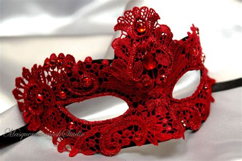 Beautiful Lace Masquerade Mask Venetian By Masquerademaskstudio 2795