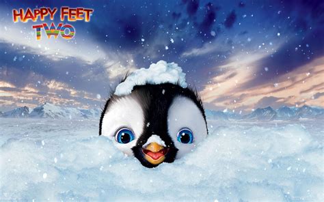 Wallpaper Download 5120x3200 Sweet Little Penguin Happy Feet Two