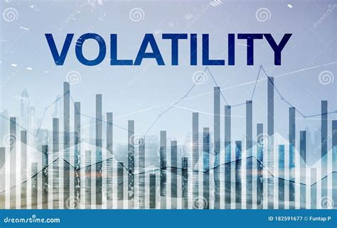 Volatility Financial Markets Concept. Stock and Trading Concept. Stock