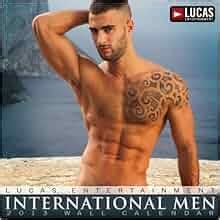 Lucas Entertainment International Men Wall Calendar Lucas