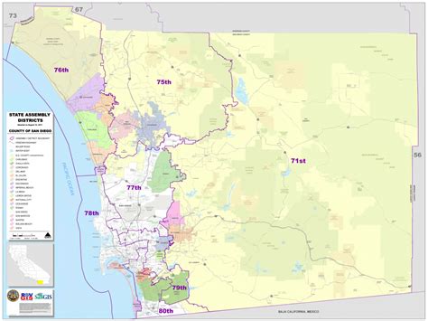 San Diego County Zip Code Map Printable Printable Maps