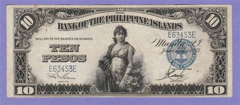 Similarly, philippine money through the years can also be classified according to the ruling colonial power of the time. Philippines 10 Pesos Banknote 1933 Nice Very Fine Condition. | Bank notes, Philippines, Old money