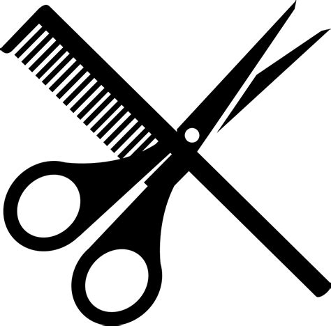 Comb barbershop computer icons hairstyle, hairdressing png. Barber scissors Logos