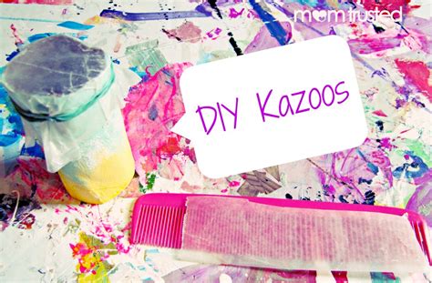 Diy Kazoos How To Make 2 Kinds Of Kazoo At Home