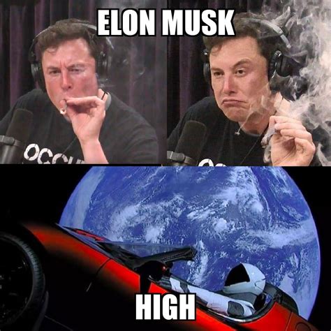 For a meme is an idea that resonates across masses, turning into a cultural moment. Elon Musk High : memes