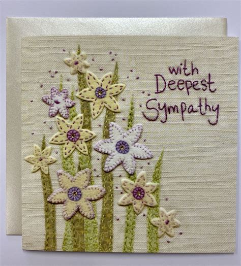 With Deepest Sympathy Card Signature Flowers Bicester Florist Shop