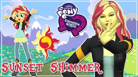 Sunset Shimmer My Little Pony Equestria Girl Cas The Sims 4 Create A