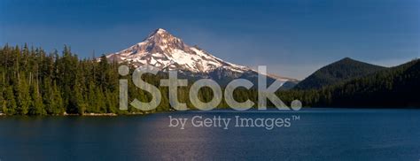 Mount Hood And Lost Lake Oregon Stock Photos