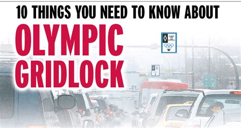 Ten Things You Need To Know To Survive Olympic Gridlock