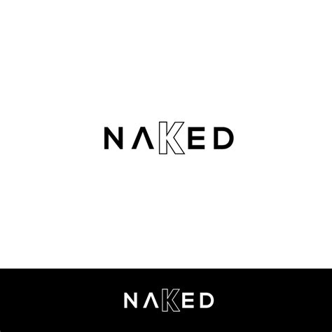 Conservative Serious Clothing Logo Design For NAKED By Triple22A
