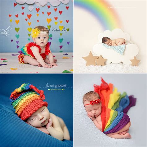 Find & download free graphic resources for baby background. Rainbow Baby Photo Ideas | POPSUGAR Moms