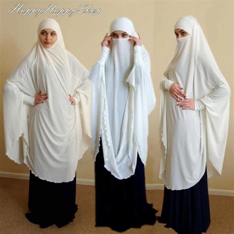 Traditional Costumes Ramadan Muslim Islamic Prayer Abaya Women Niqab