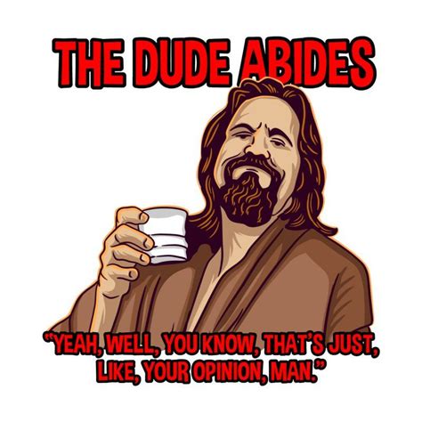Big Lebowski Poster The Big Lebowski Dudeism Abide Threadless Special Characters Lower