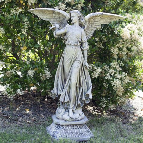 Garden Angel Figure 465 Inches The Catholic Company