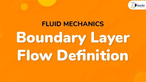 Boundary Layer Flow Definition Boundary Layer Flow Fluid Mechanics