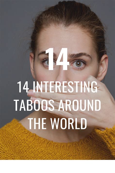 List Of 14 Interesting Taboos Around The World Bright Freak In 2020