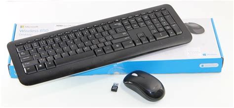 Microsoft Wireless Desktop 850 Keyboard And Mouse Black In Twyford