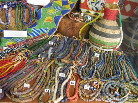 African Trade Beads Stones And Bones