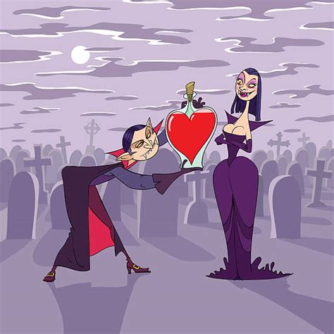 Vampire Couple Illustrations Royalty Free Vector Graphics And Clip Art