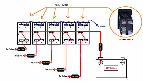 3 Pin Led Rocker Switch Wiring Diagram - Wiring Diagram and Schematic Role