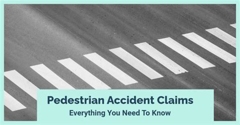 Pedestrian Accident Claims Everything You Need To Know