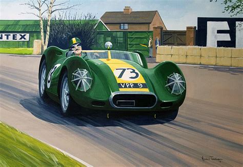 Archie Scott Brown Racing Racing Art Gt Cars