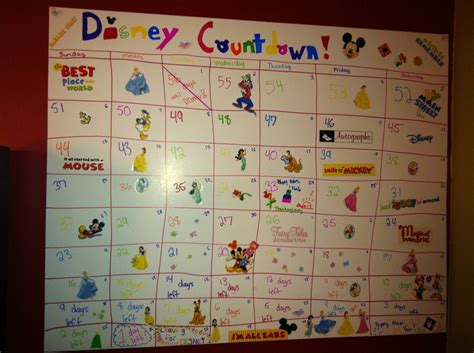 Thrifty Thursday Disney Countdown The Memorable Journey ~ The