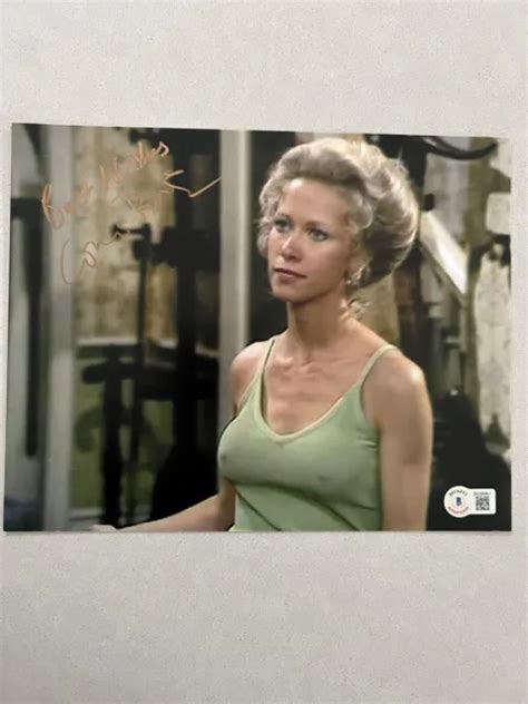 CONNIE BOOTH AUTOGRAPHED Signed X Photo Beckett BAS COA Sexy Hot Fawlty Tower PicClick