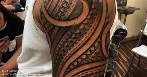 We did not find results for: Polynesian style half sleeve tattoo.
