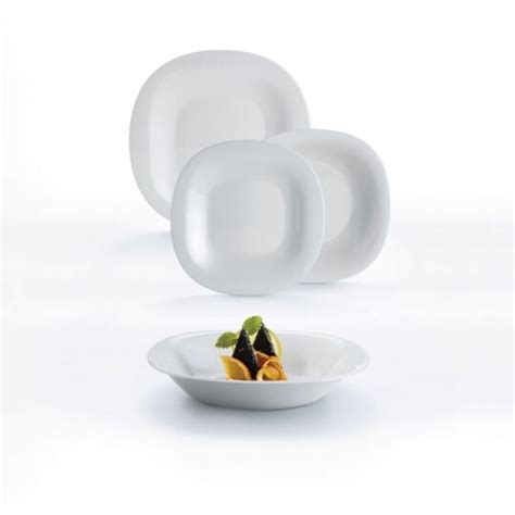 Assiette Creuse Luminarc Carine Granit Gris Verre Cm Unit S