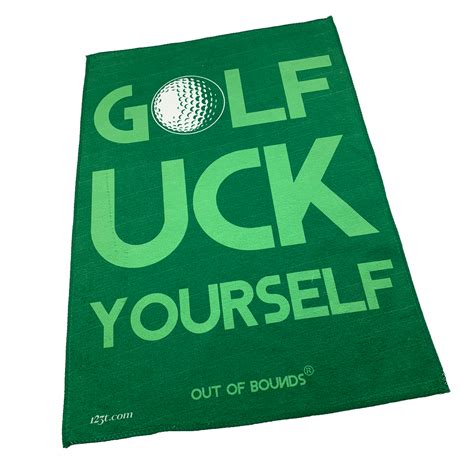 Golf Microfiber Sports Towel Funny Novelty Sweat Rag Golf Uck
