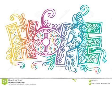 Check out our christmas wordart selection for the very best in unique or custom, handmade pieces from our shops. Word Hope Zentangle Stylized Stock Illustration ...