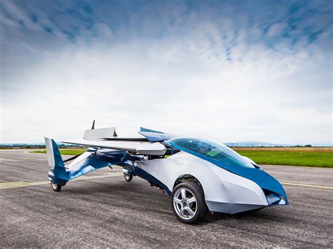 The Flying Car All Set For Take Off First Flying Car Flying Car