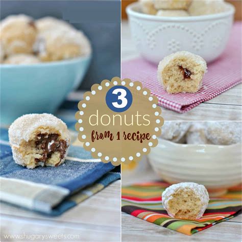 3 Donuts From One Recipe Shugary Sweets