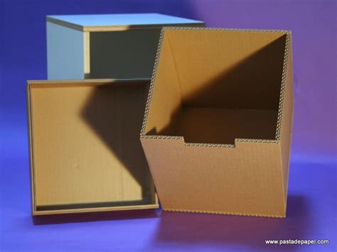 Cómo Hacer Cajas De Cartón A Medida Paso A Paso Manualidadeses