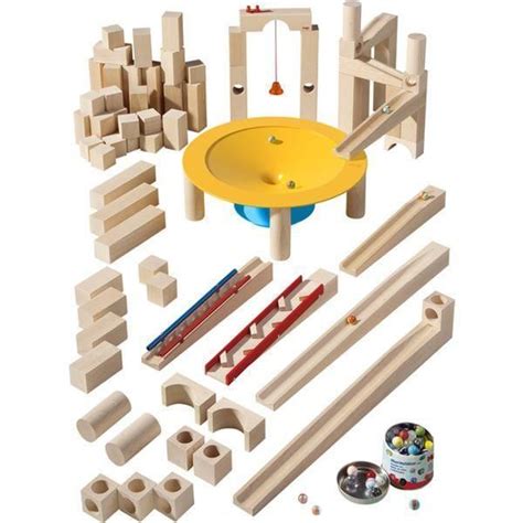 Haba Master Building Set With Images Marble Run Wood Toys