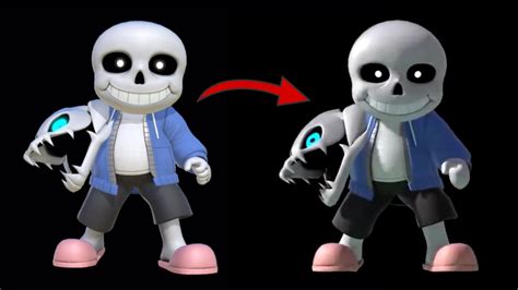 Sakurai Shares An Early Prototype Of The Sans Costume In Super Smash