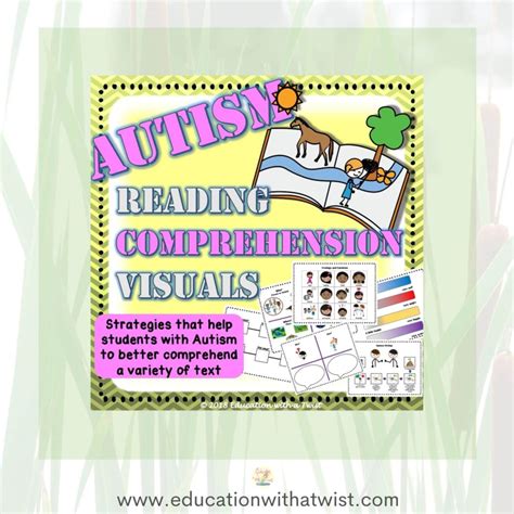 Autism Reading Comprehension And Worksheets Strategies Tools And