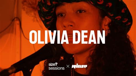 Size Sessions X Rinse Fm X Puma Olivia Dean Interview Youtube