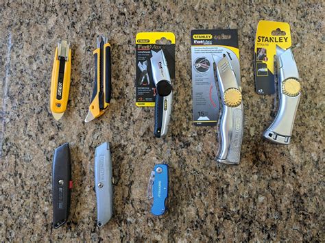 Vintage Veloce Too Many Utility Knives A Comparison Of Box Cutters