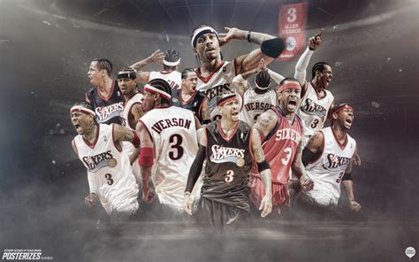 You can also upload and share your favorite sixers wallpapers. Allen Iverson Sixers Forever Wallpaper by IshaanMishra on ...